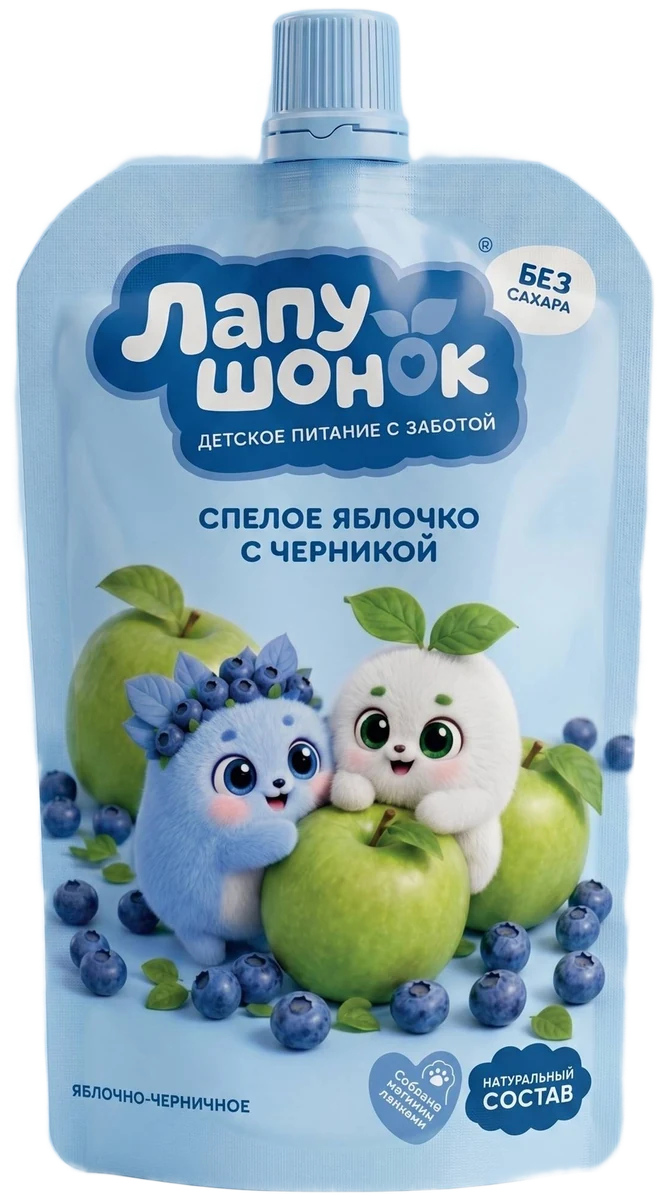 Пачка «Яблочко с черникой»